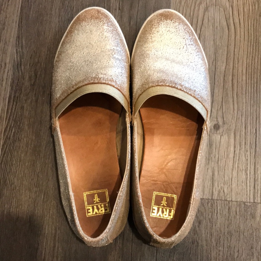 Frye Melanie leather slip-on